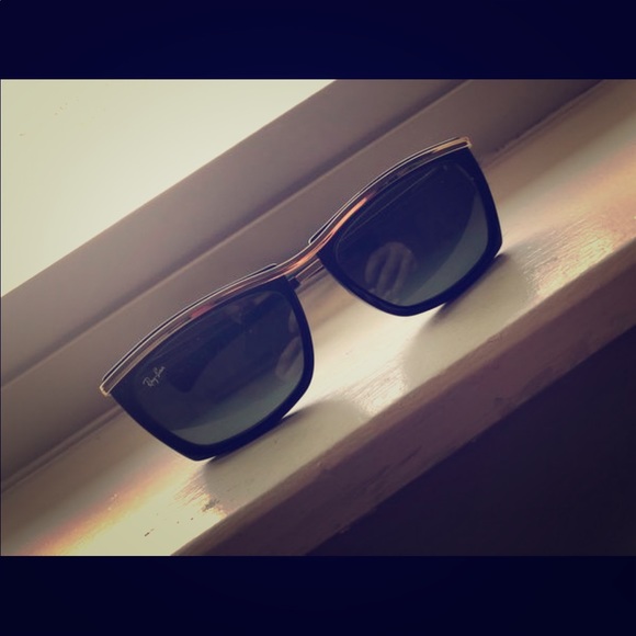 Ray-Ban Accessories - Rayban Black/Gold Olympian II